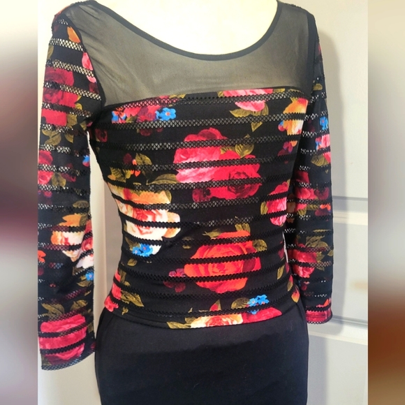 Floral Guess Shirt - Picture 4 of 6